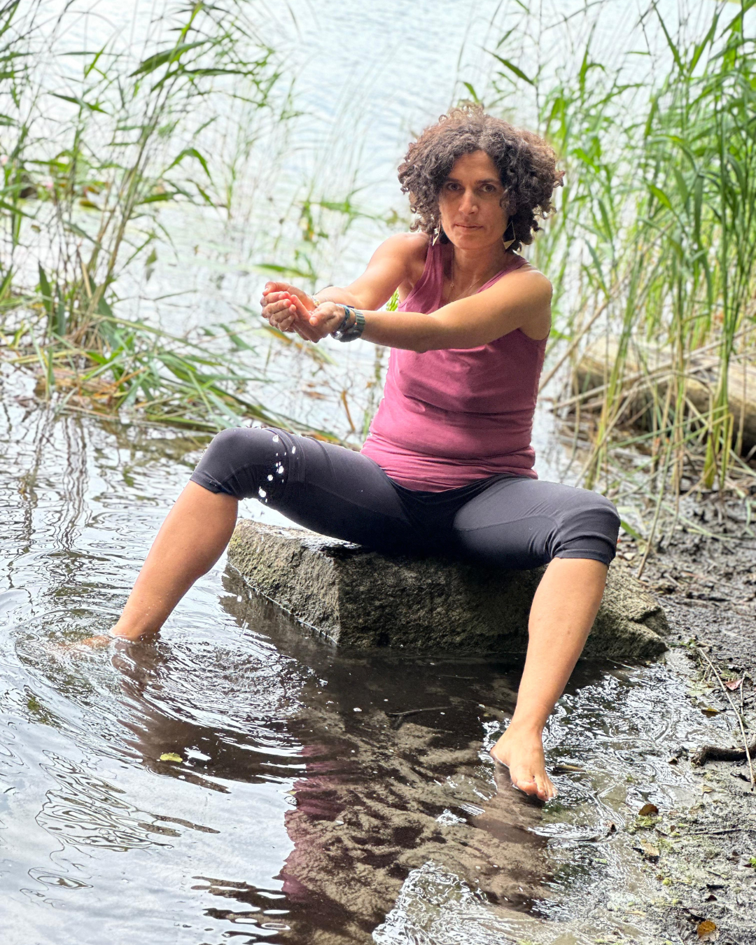 Kiran am Wasser
